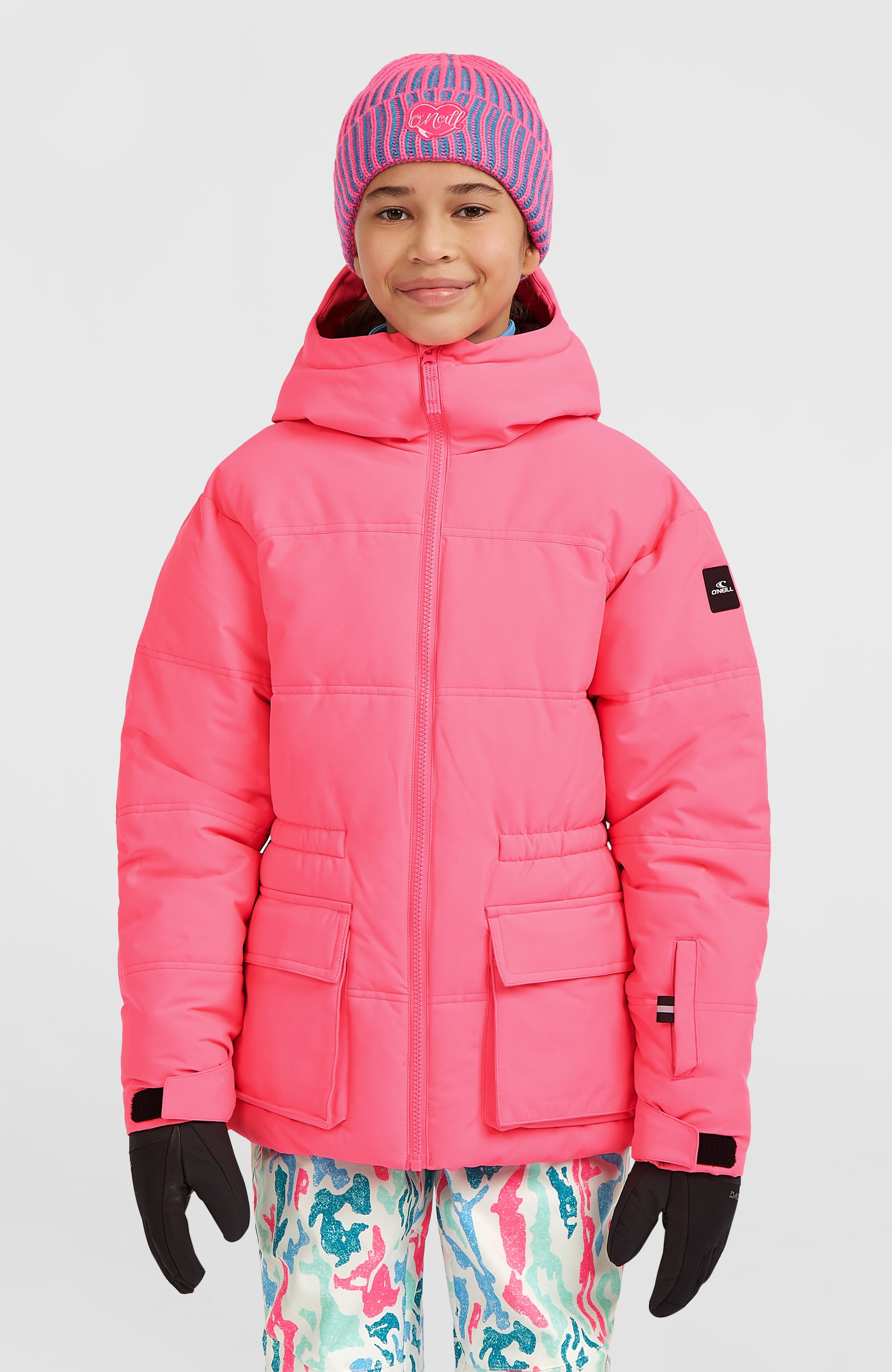 FWC'Cruz Puffer Snow Jacket Kids - Skater Pink
