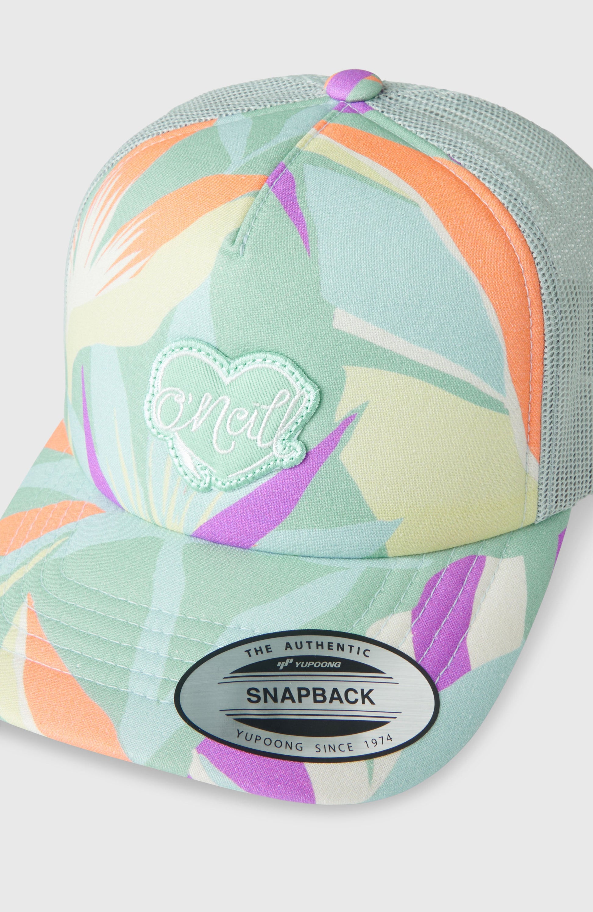 O'Neill Summer Camp Trucker Cap Kids - Green Wmns Tropicana