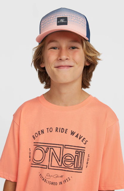 O'Neill Summer Camp Trucker Cap Kids - Boys Pink Heritage O'Neill