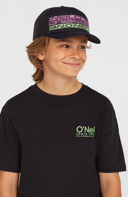 Flood Trucker Cap Kids - Black Upside Down