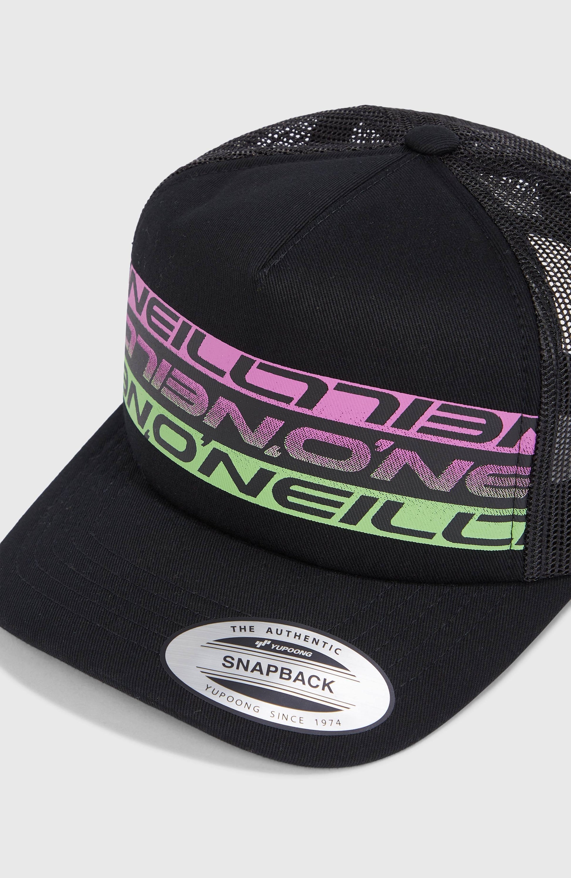 Flood Trucker Cap Kids - Black Upside Down
