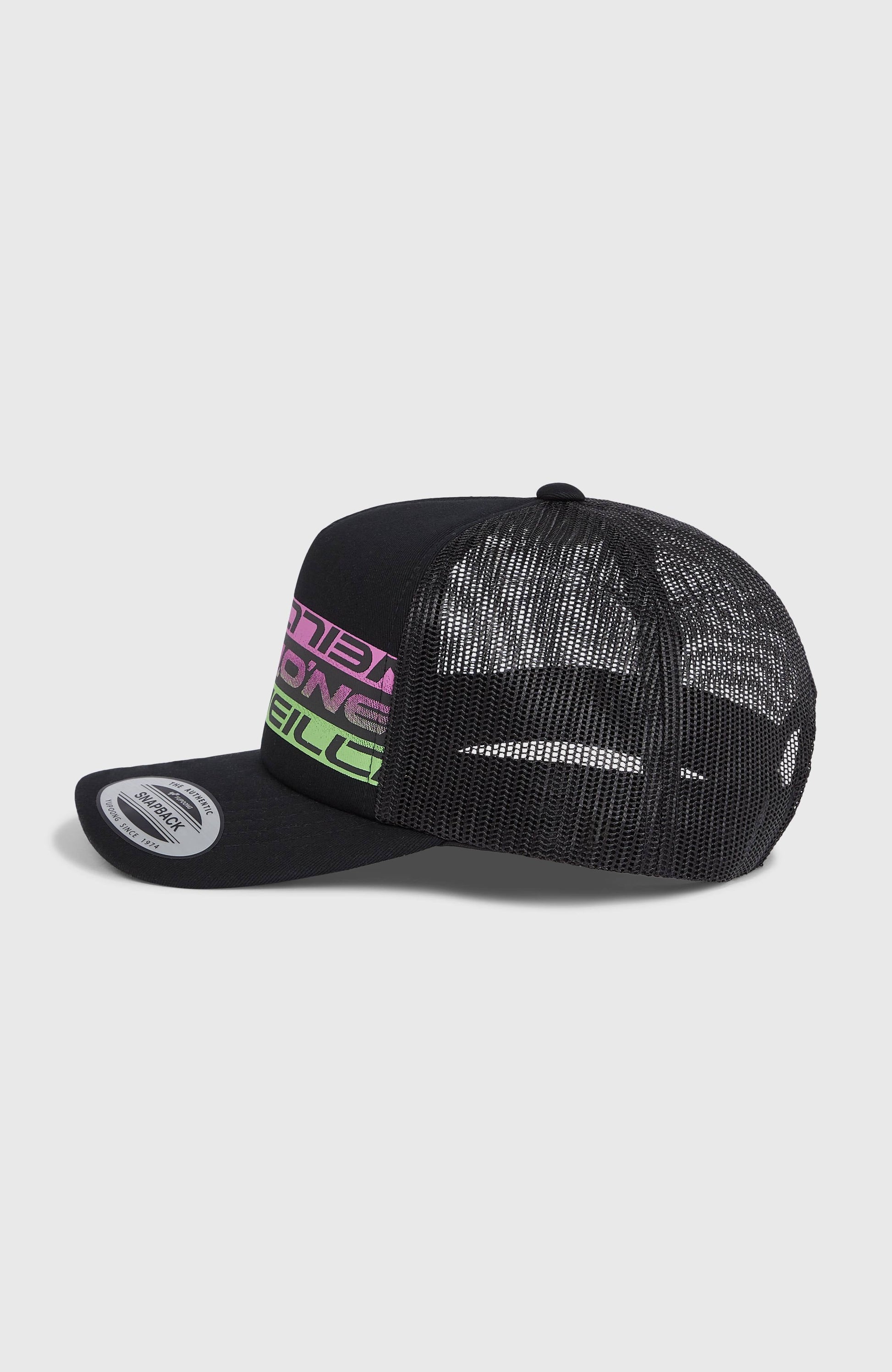 Flood Trucker Cap Kids - Black Upside Down