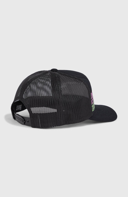Flood Trucker Cap Kids - Black Upside Down