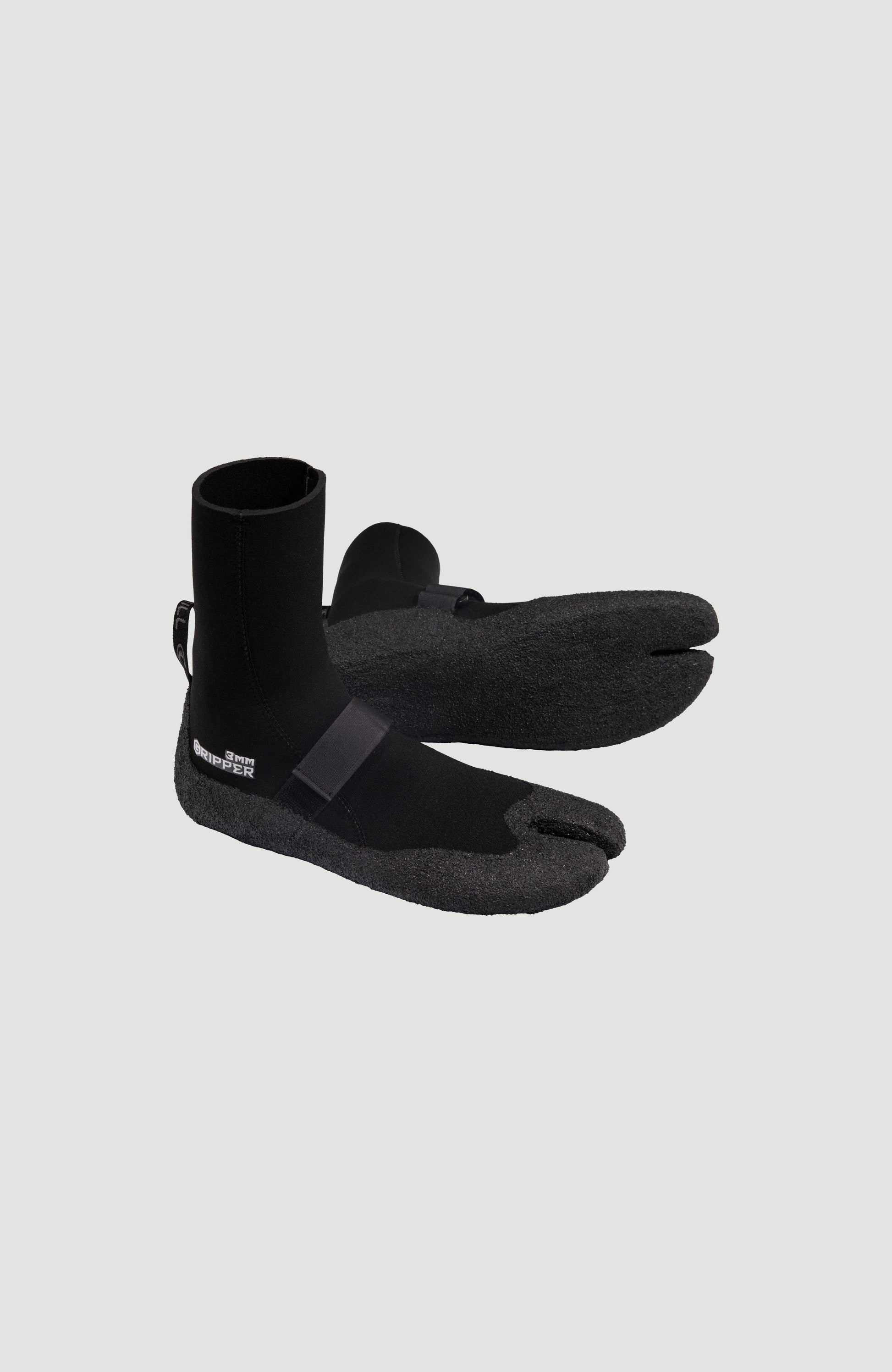 Gripper 3mm Split Toe Boot Wetsuits - Black