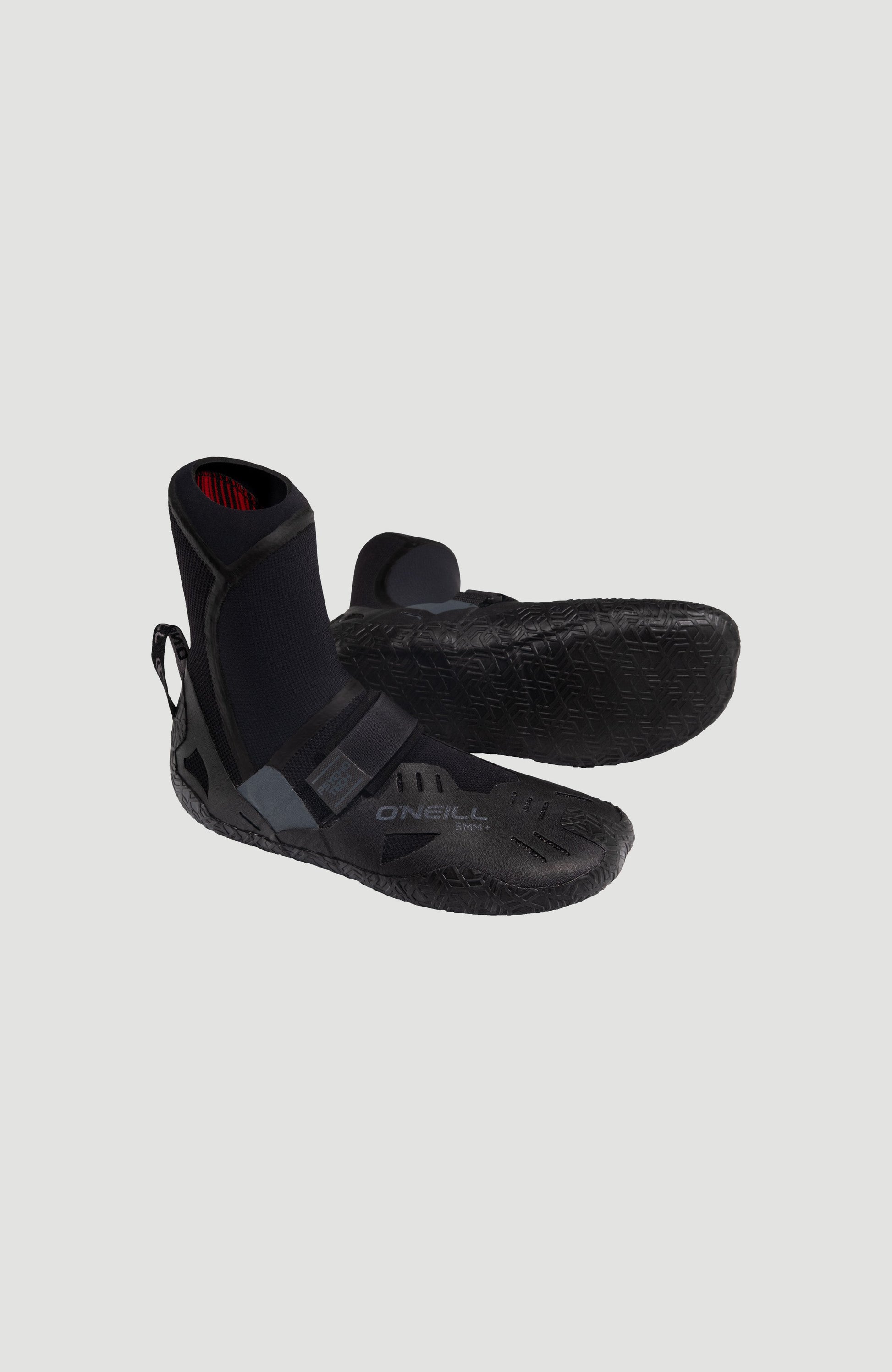 Psycho Tech 5mm+ Round Toe Boot Wetsuits - Black