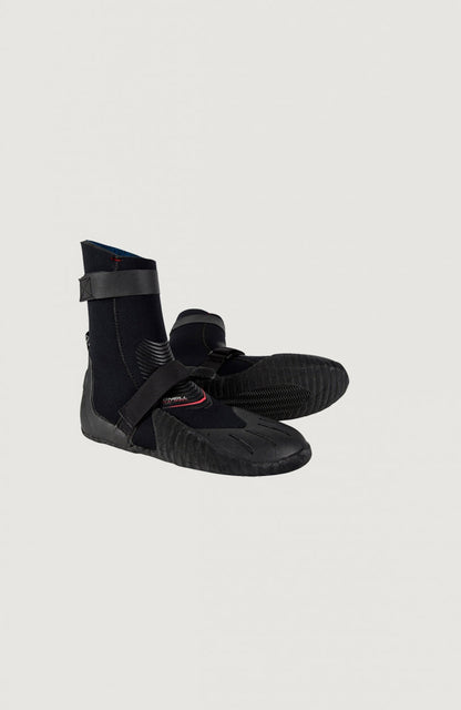 Heat 7mm Round Toe Boot Wetsuits - Black