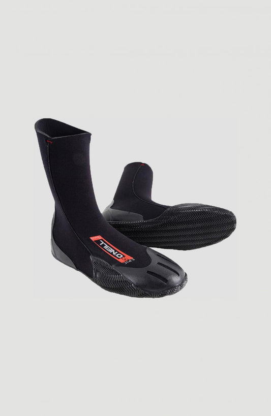 Epic 5mm Round Toe Boot Wetsuits - Black
